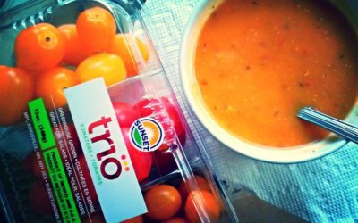 Harvest Tomato Cheddar-Feta Soup