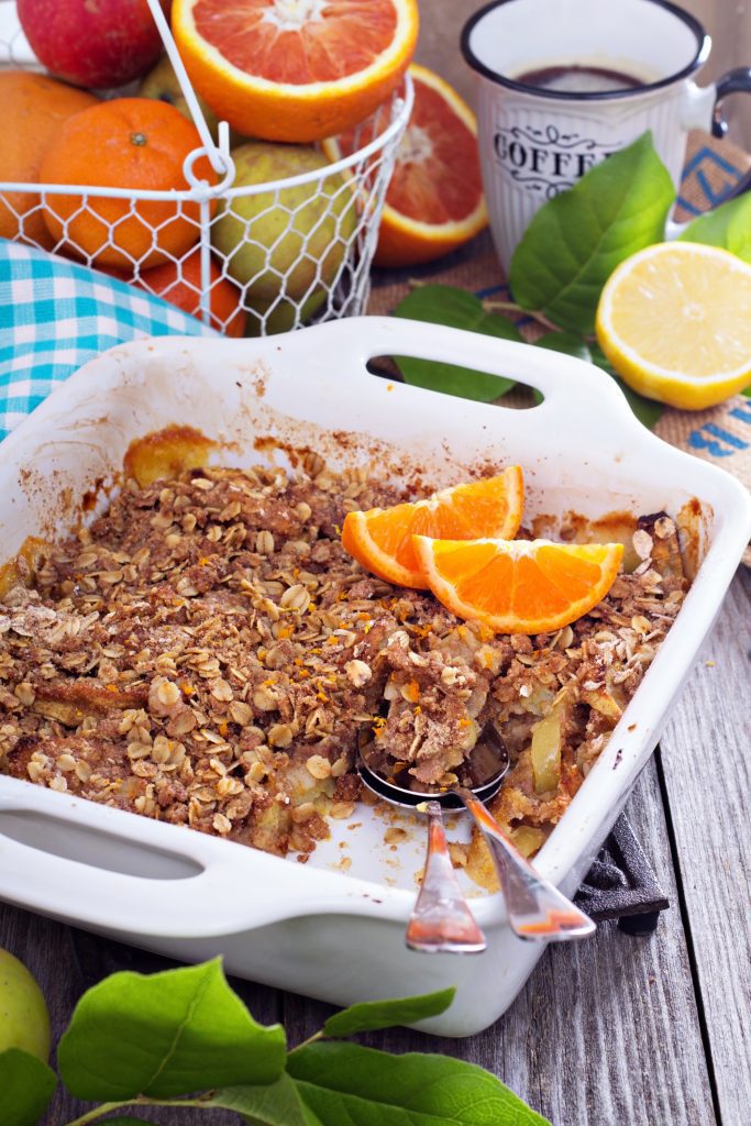 Easy Fruit Crumble recipe for the winter weary
