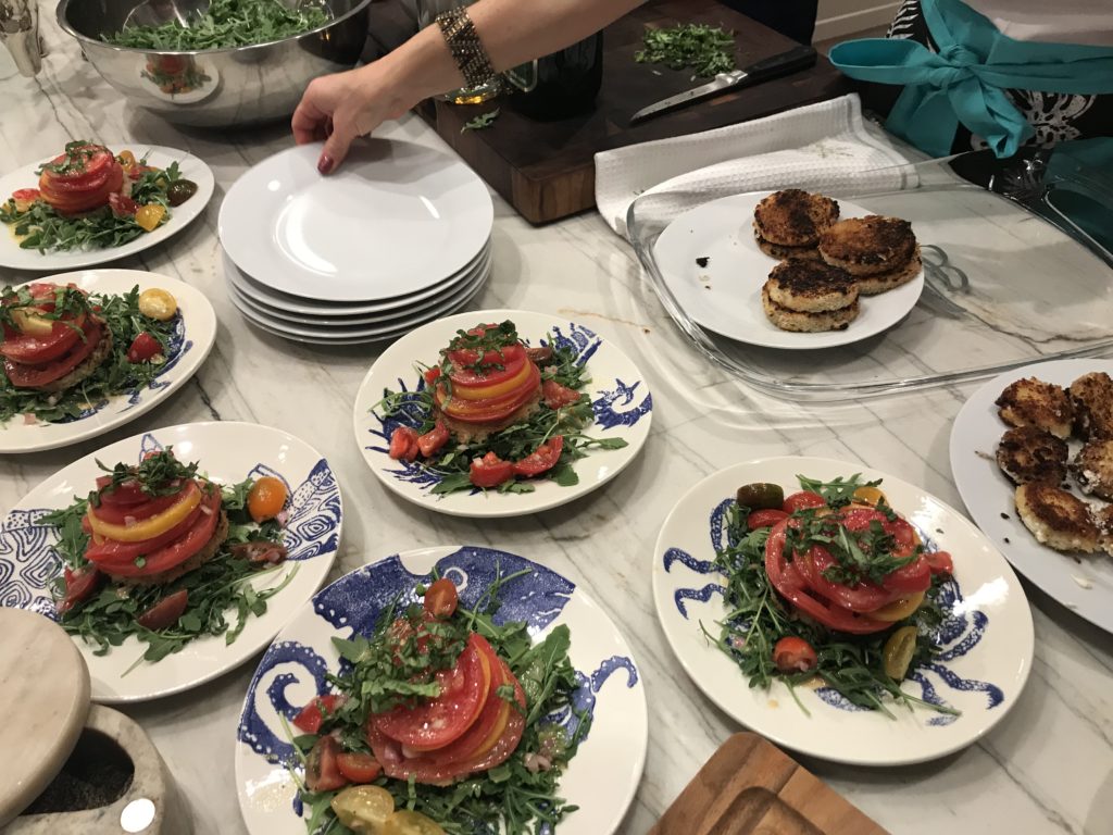 A Dinner Party, Featuring Recipes from CANVAS AND CUISINE