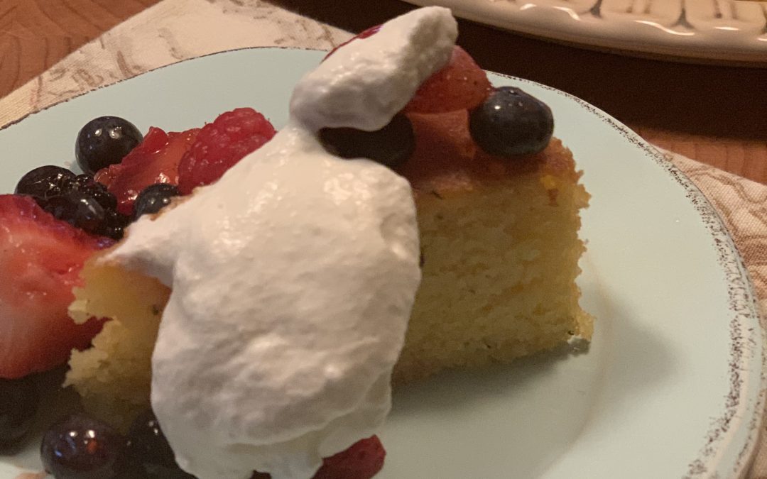 Boozy Desserts Are Trending So I Jazzed Up My Sunshine Cake
