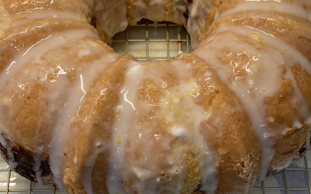 Delicious Lemon & Mixed Berry Bundt Cake…Invented from Leftovers!