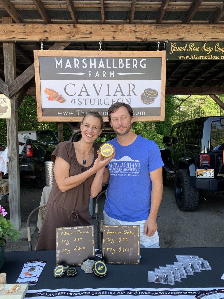Farmers Markets Have It All – even caviar! Caviar Recipe Ideas