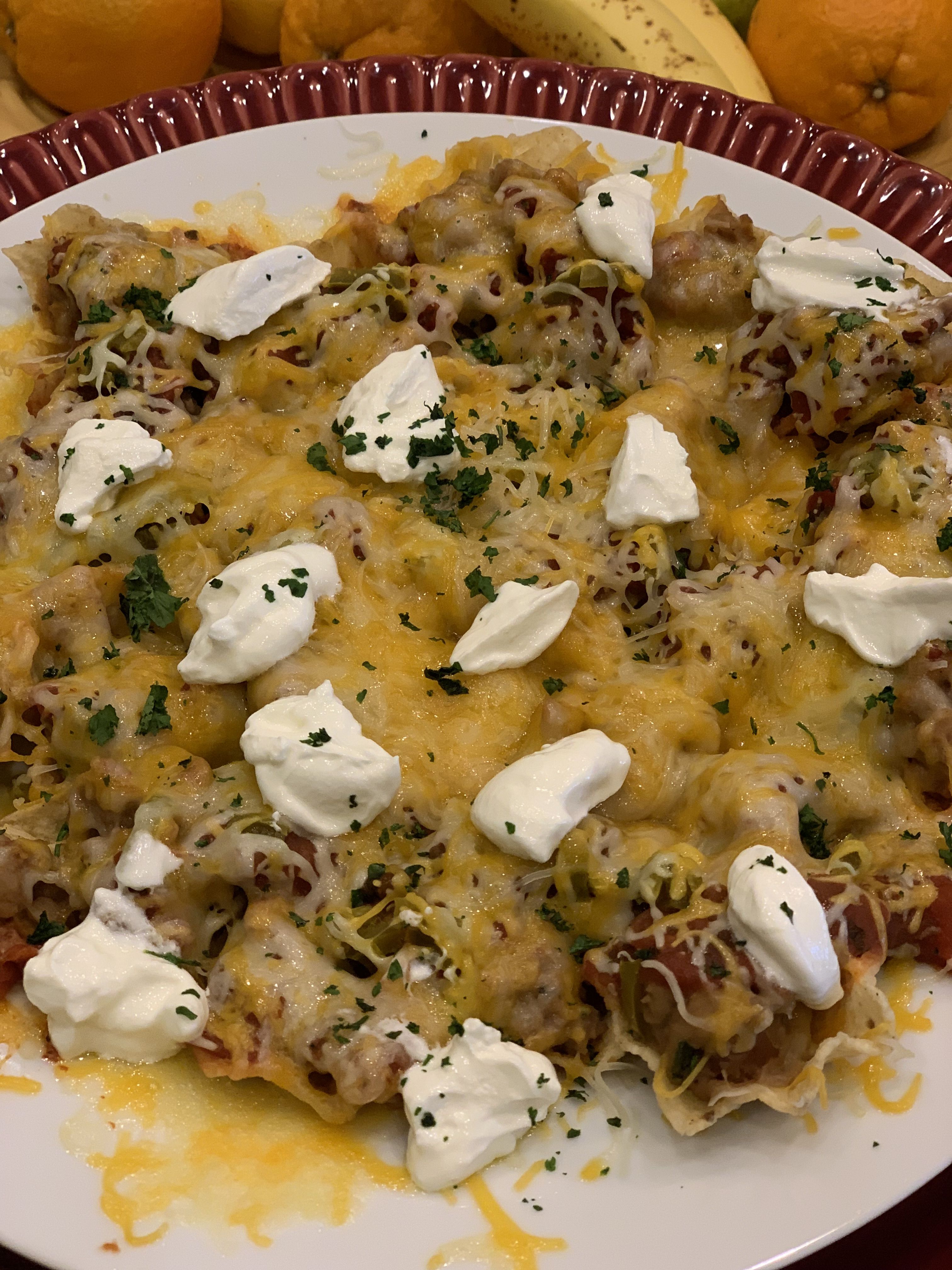 Draft Day… Baby! NFL Party Ideas + Best Loaded Nachos Ever!