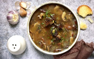 World’s Fastest Fresh Soup Recipe: Cream of Mushroom