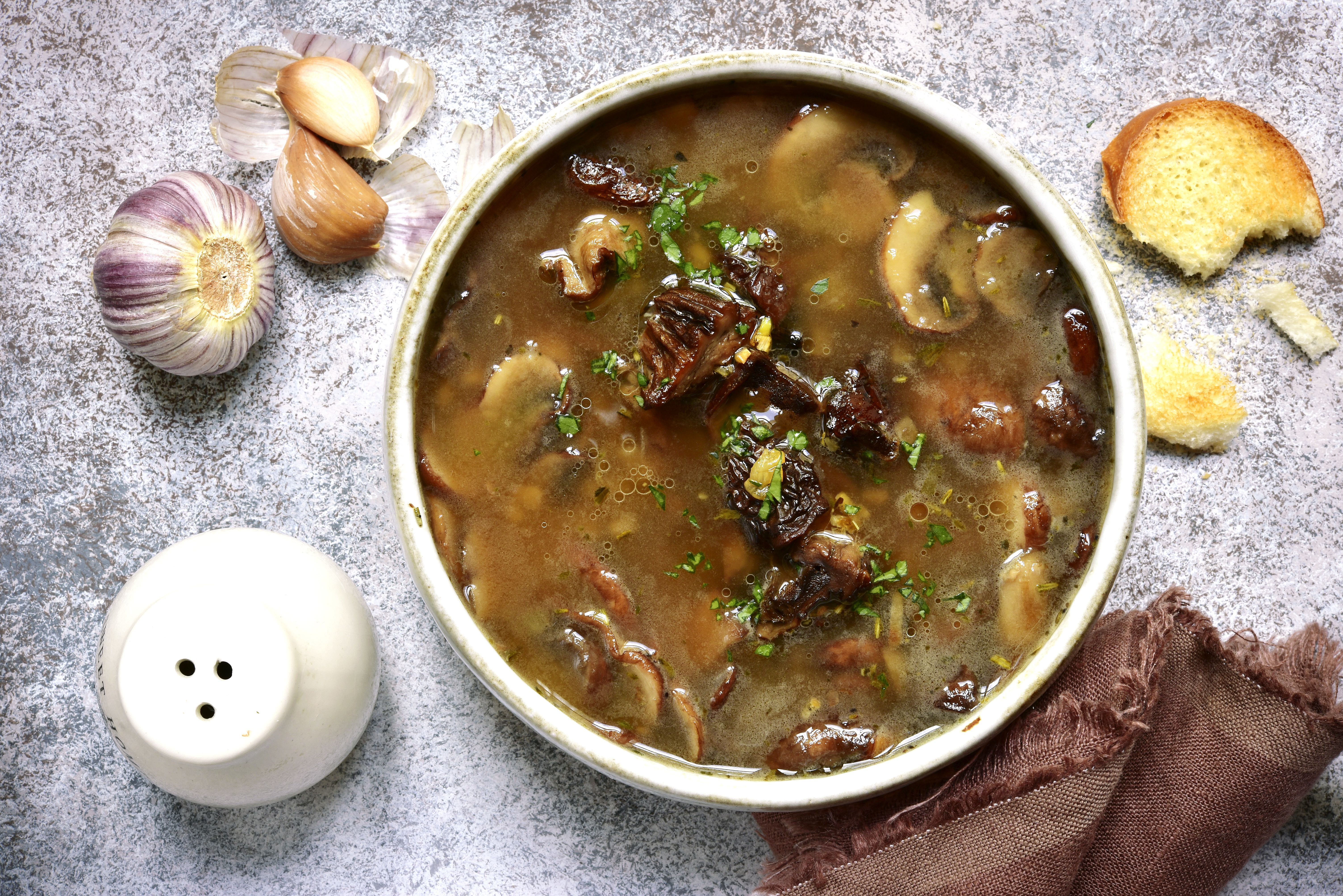 World’s Fastest Fresh Soup Recipe: Cream of Mushroom