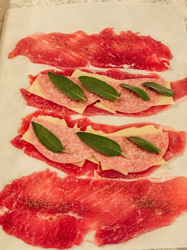 Veal Sinatra Veal Sinatra
