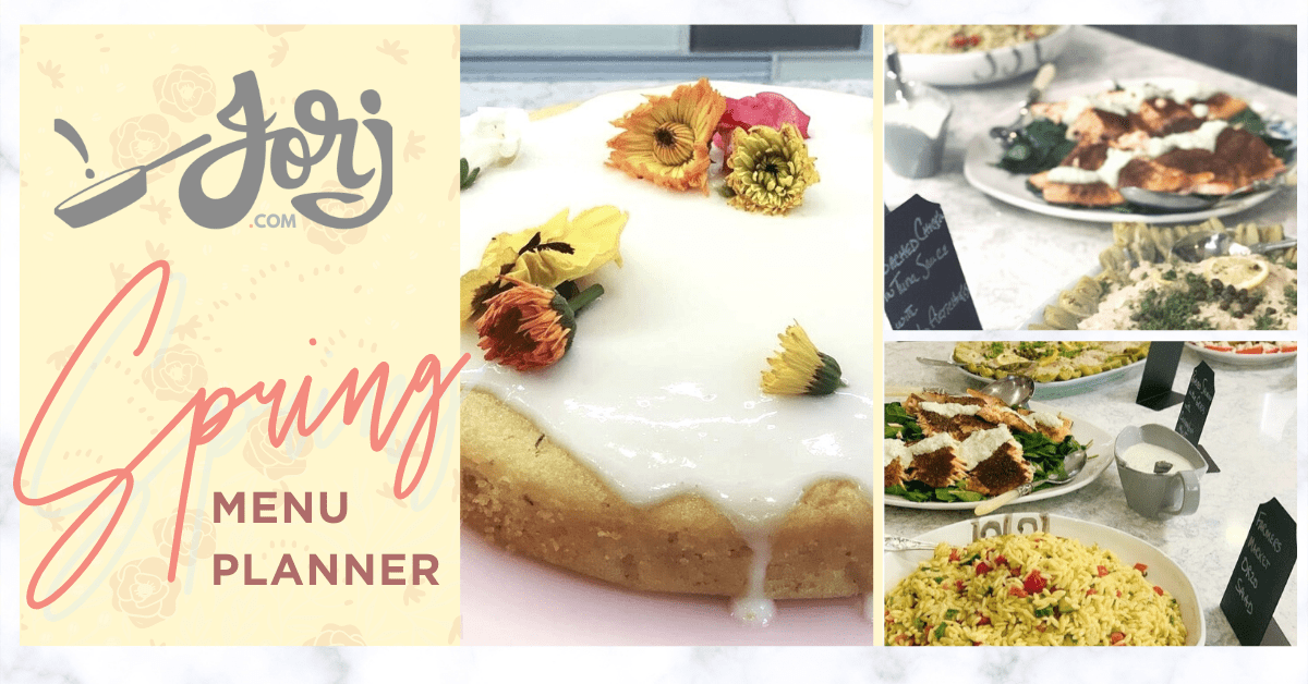 Spring Dinner Party Menu Featuring Fresh Dinner Salads