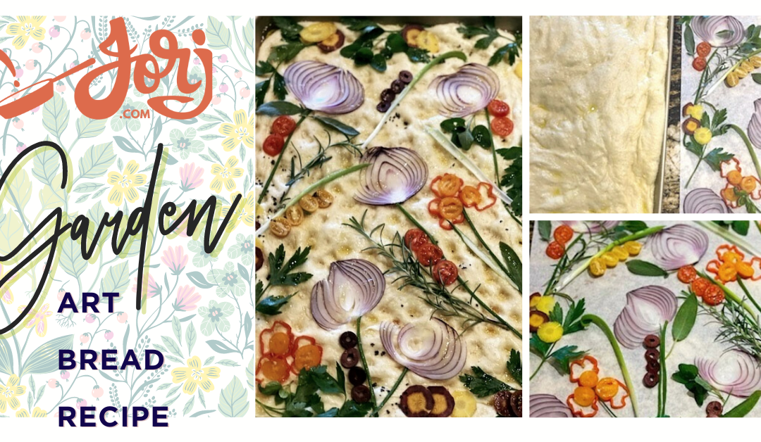 Make This Garden Art Focaccia Bread That Simply Inspires