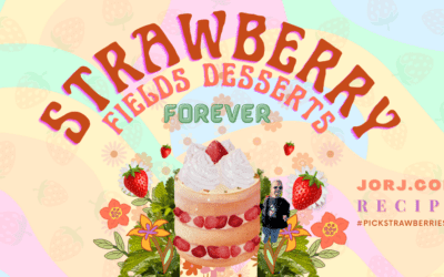 Strawberry Field Recipes: Easy Whipped Cream Cake