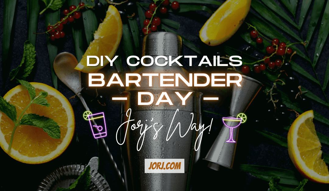 Celebrate Bartender Day With DIY Craft Cocktails