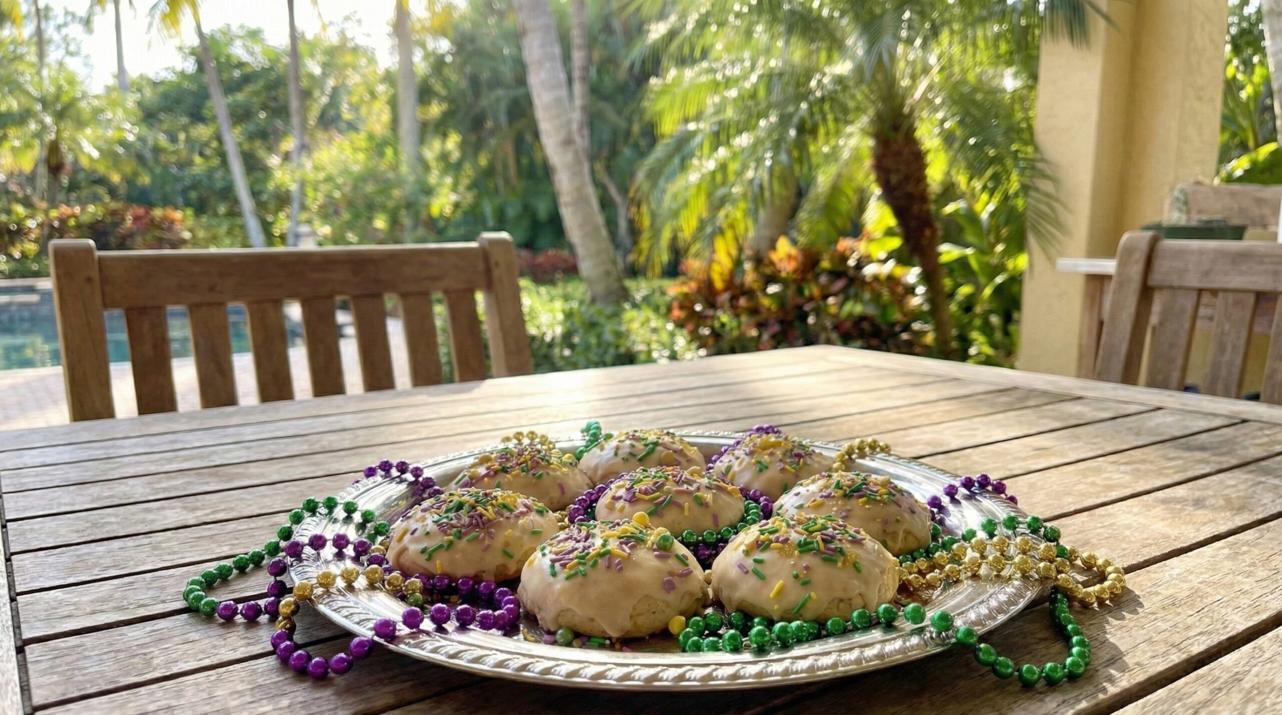 Brioche King Cake Cookies