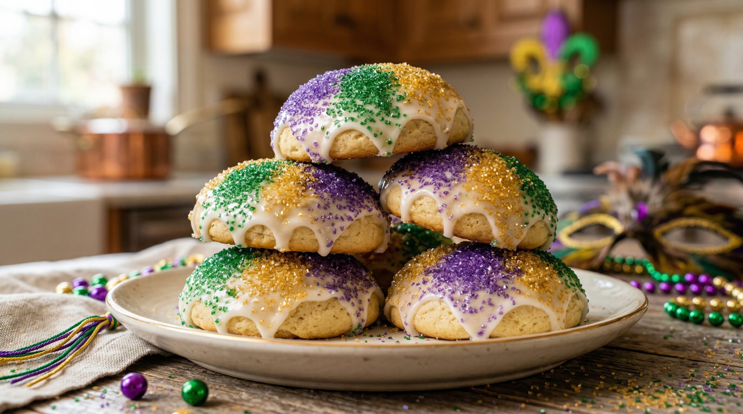 King Cake Cookies