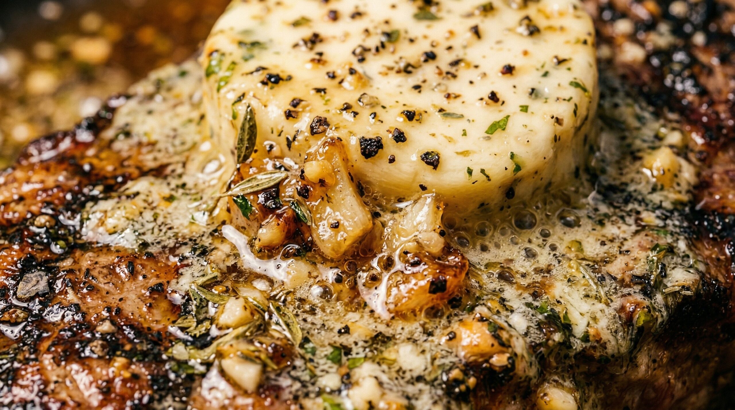 Roasted Garlic Compound Butter