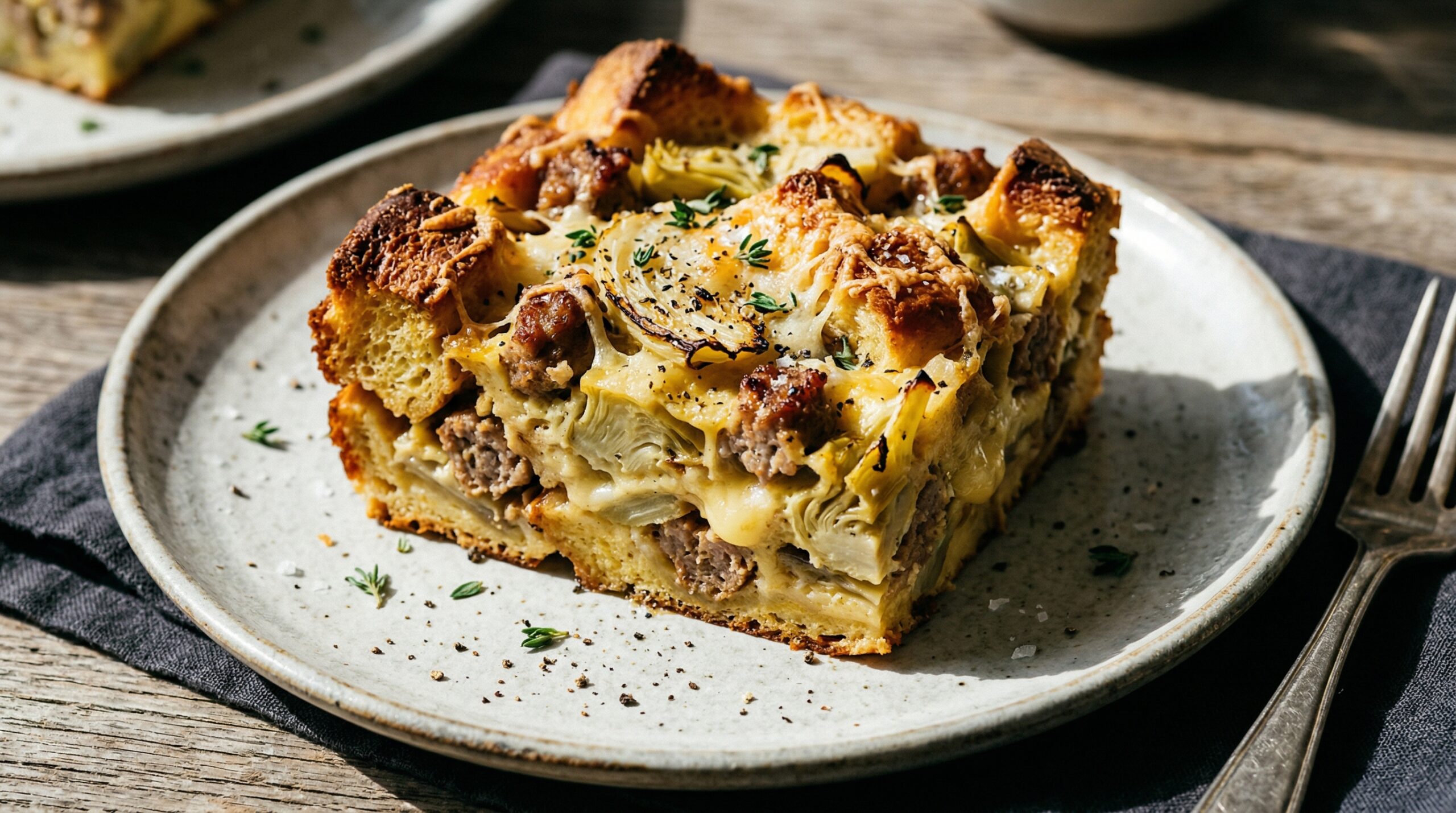 Artichoke & Fennel Strata