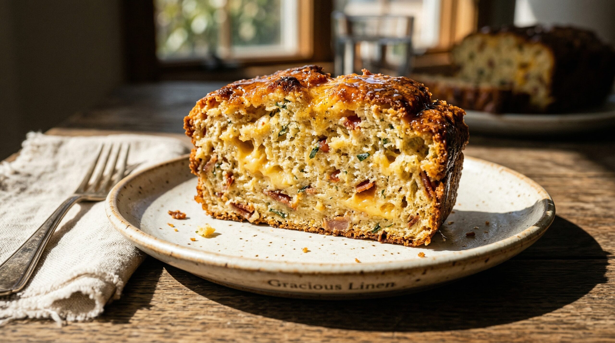 Bacon, Cheddar & Sage Quick Bread