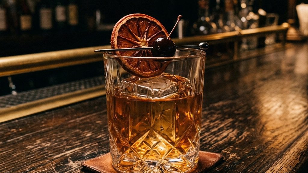 Blood Orange & Sage Old Fashioned