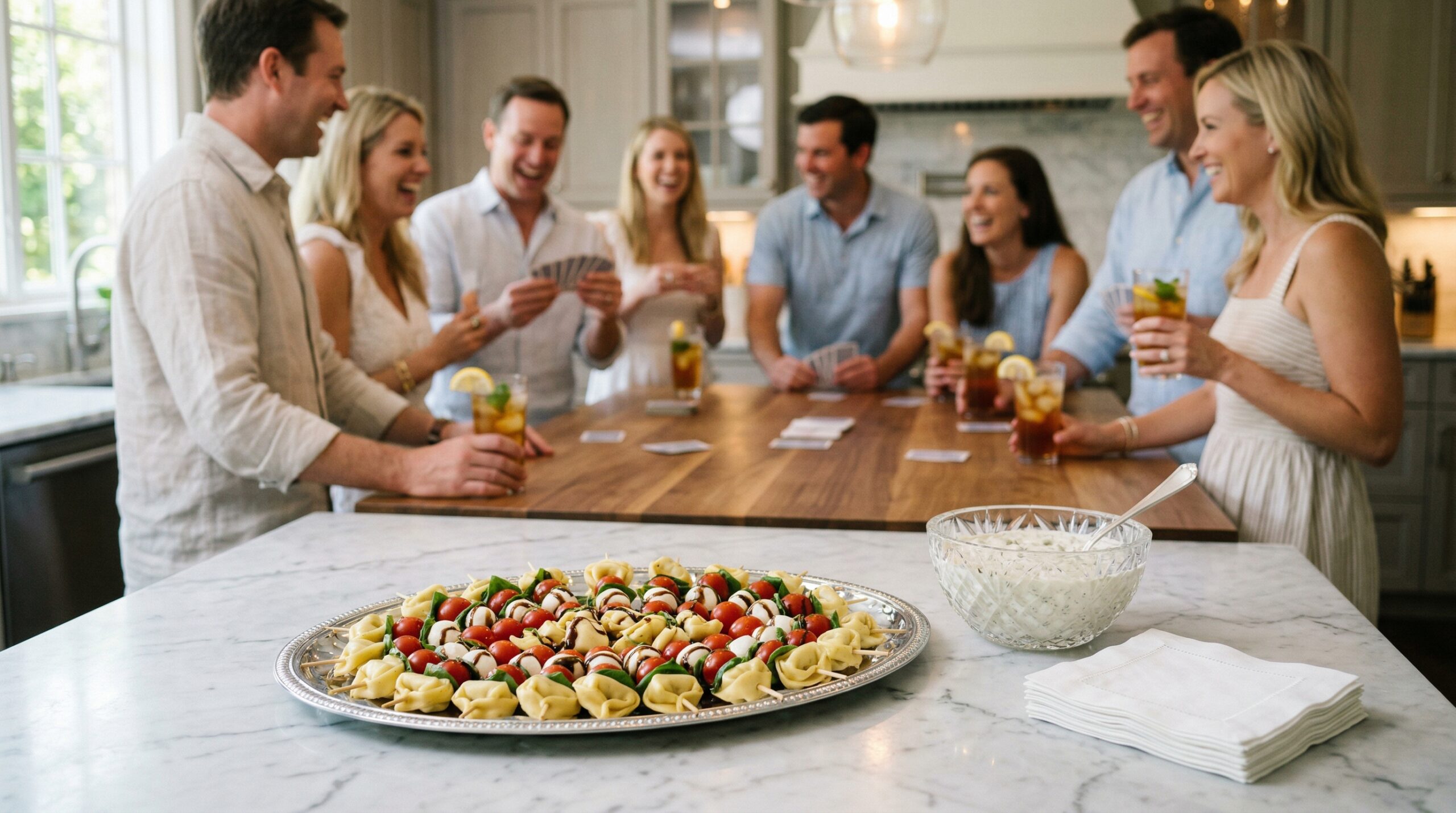 The afternoon card game