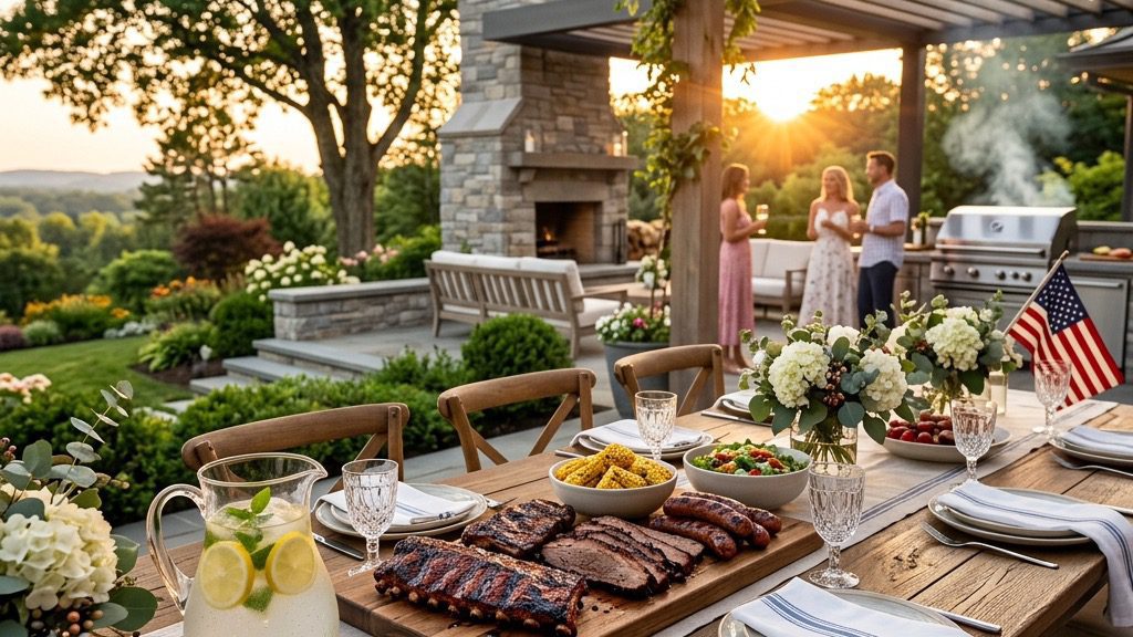 A Socially Distanced BBQ