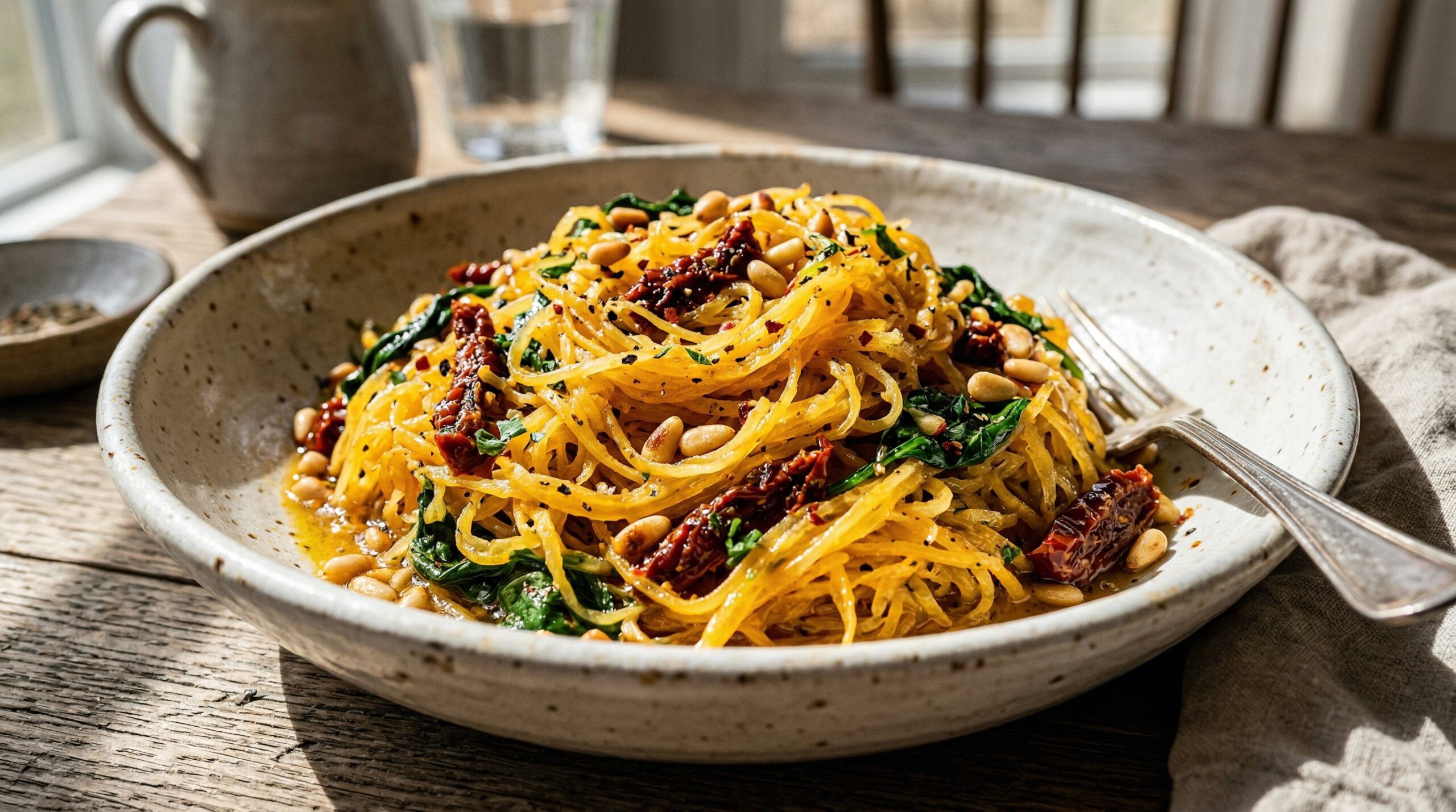 Honey Roasted Spaghetti Squash