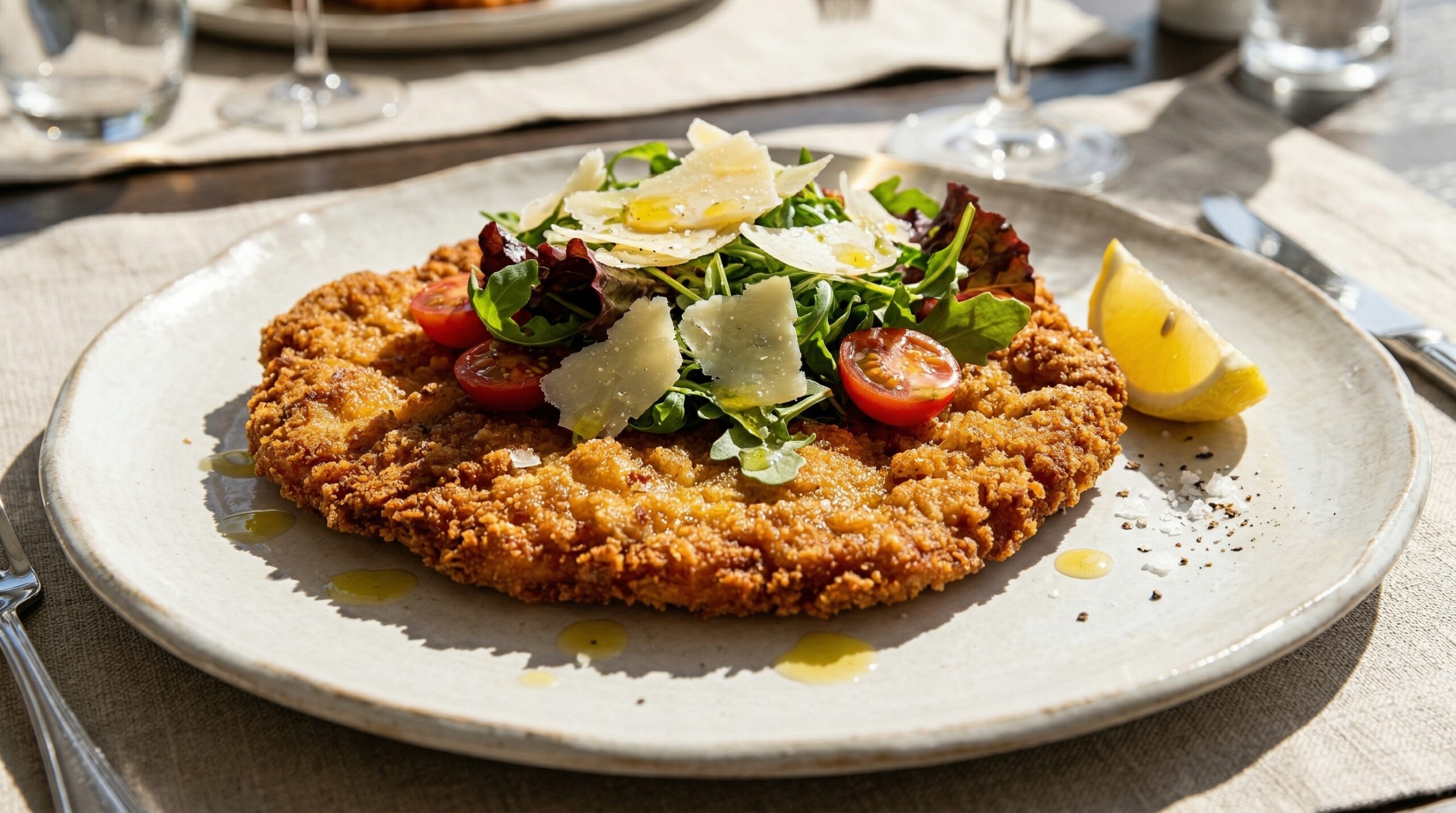 Pork Schnitzel Milanese