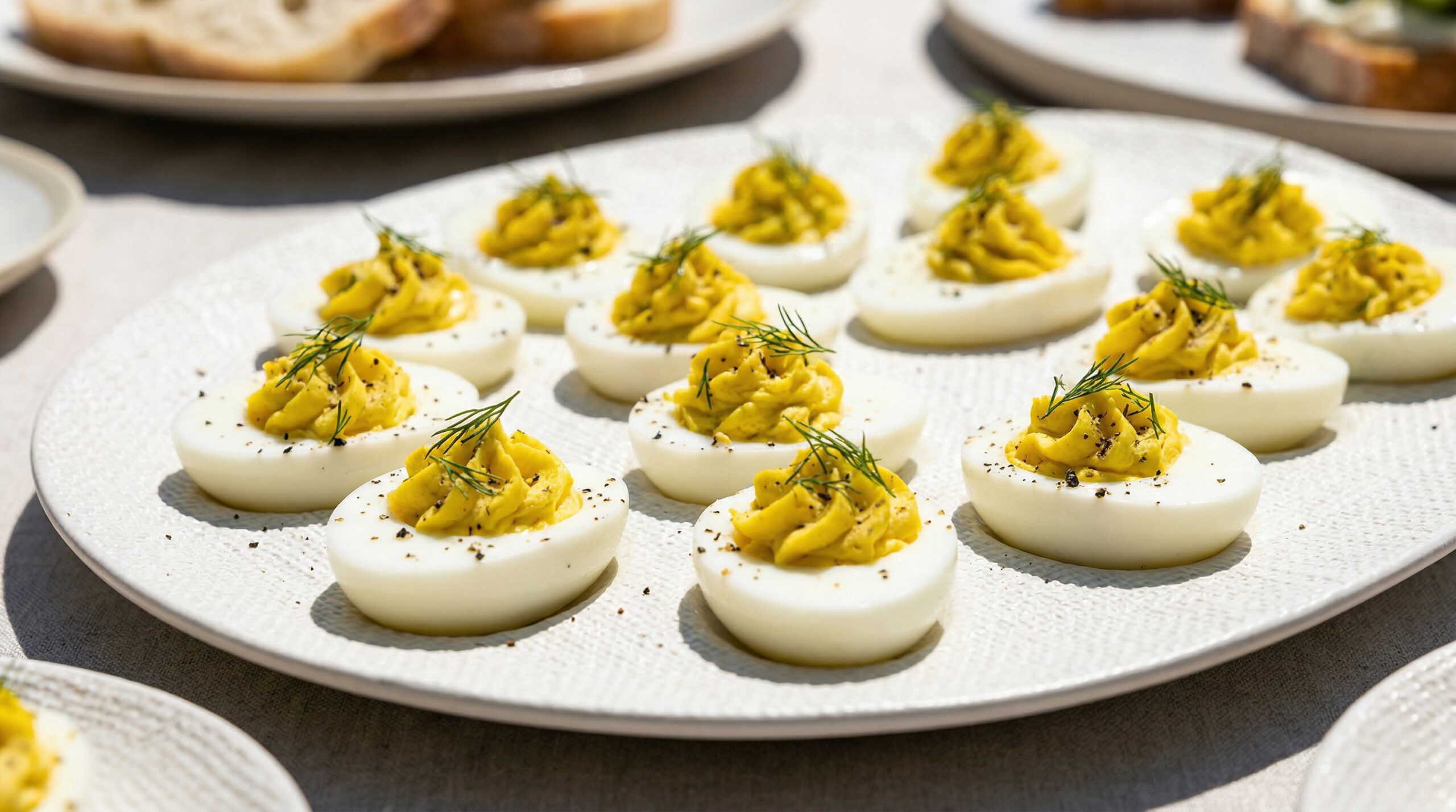 Signature Dill Deviled Eggs