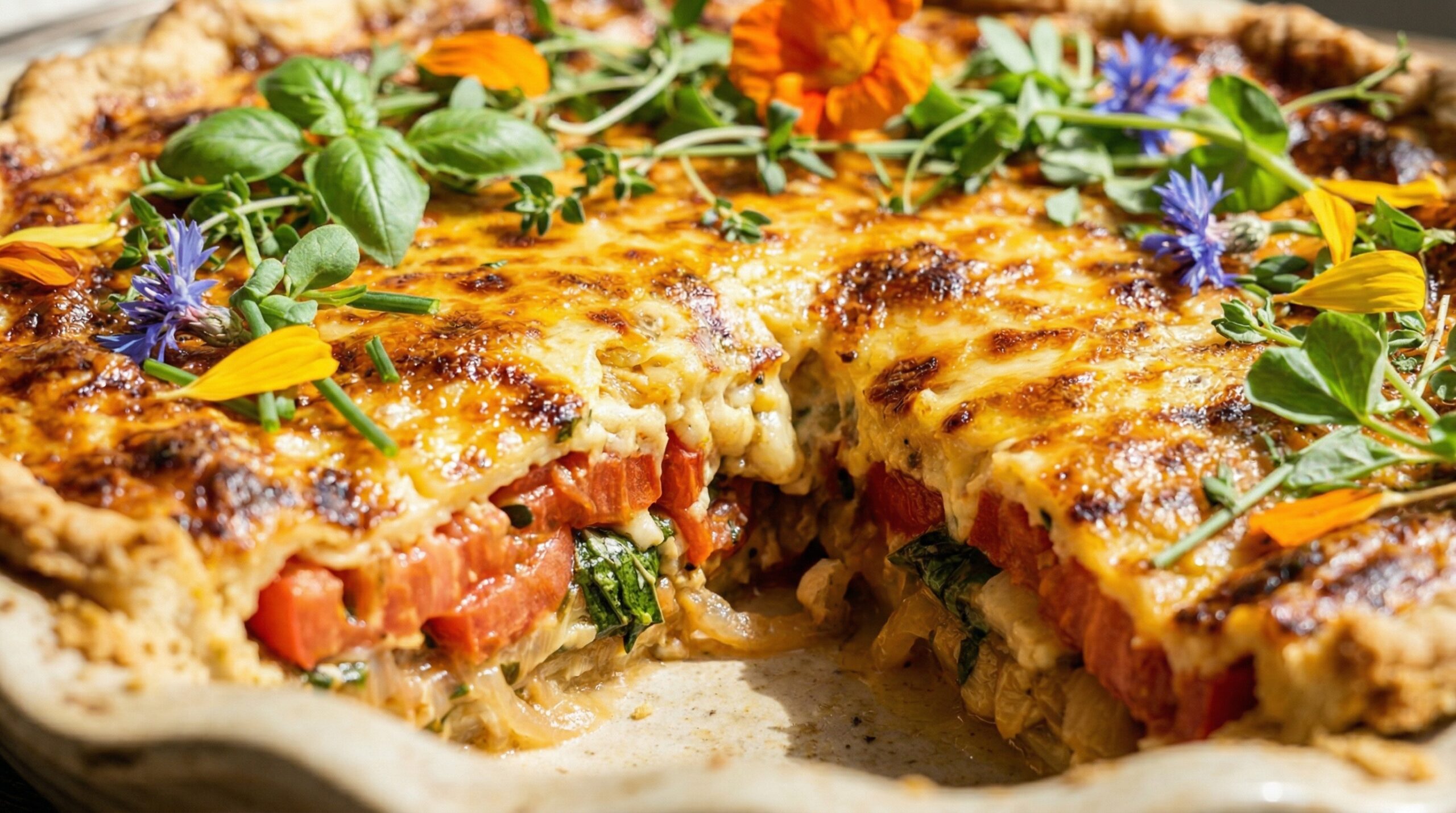 Southern Heirloom Tomato Pie