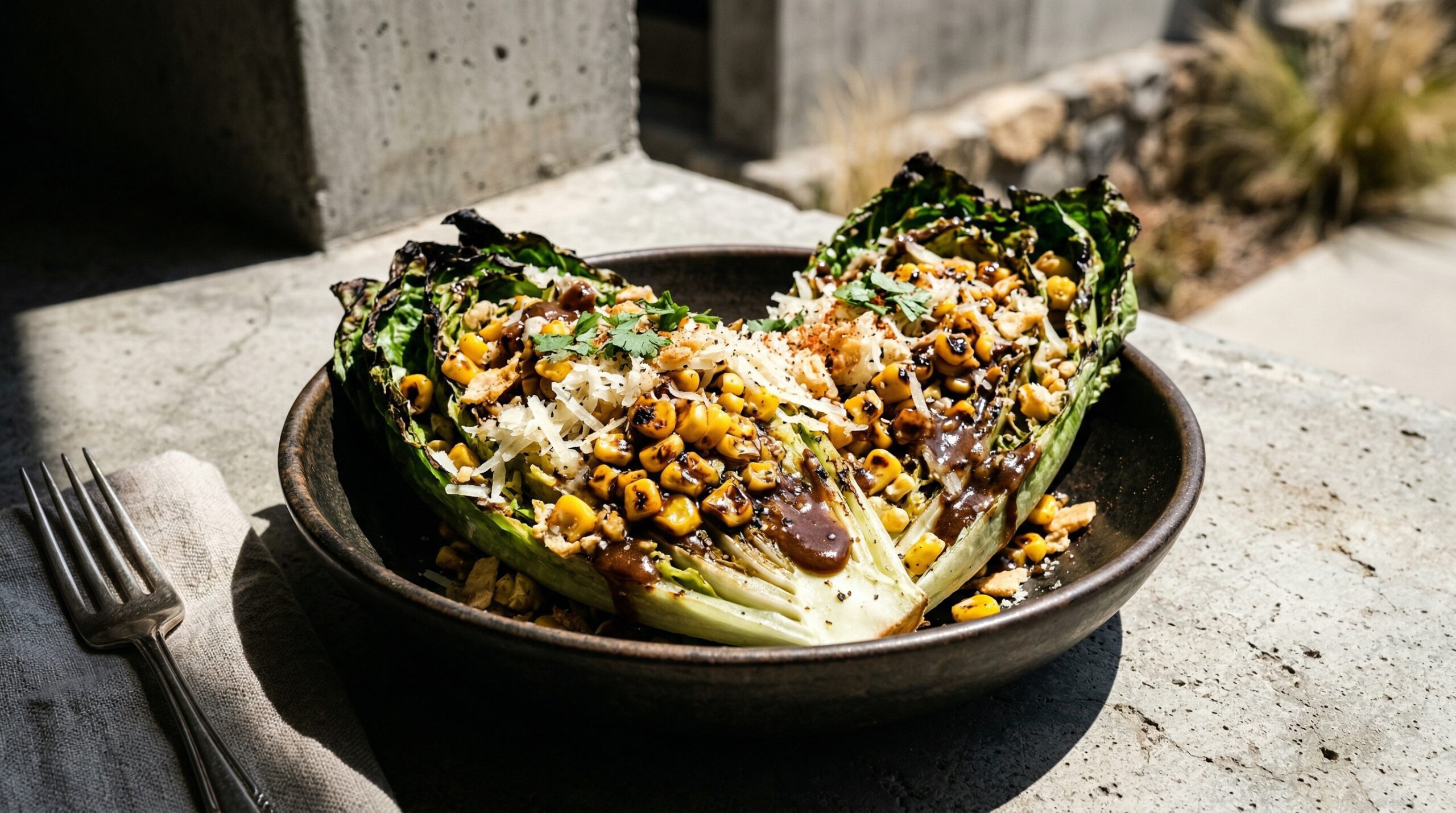 Street Corn Caesar Salad